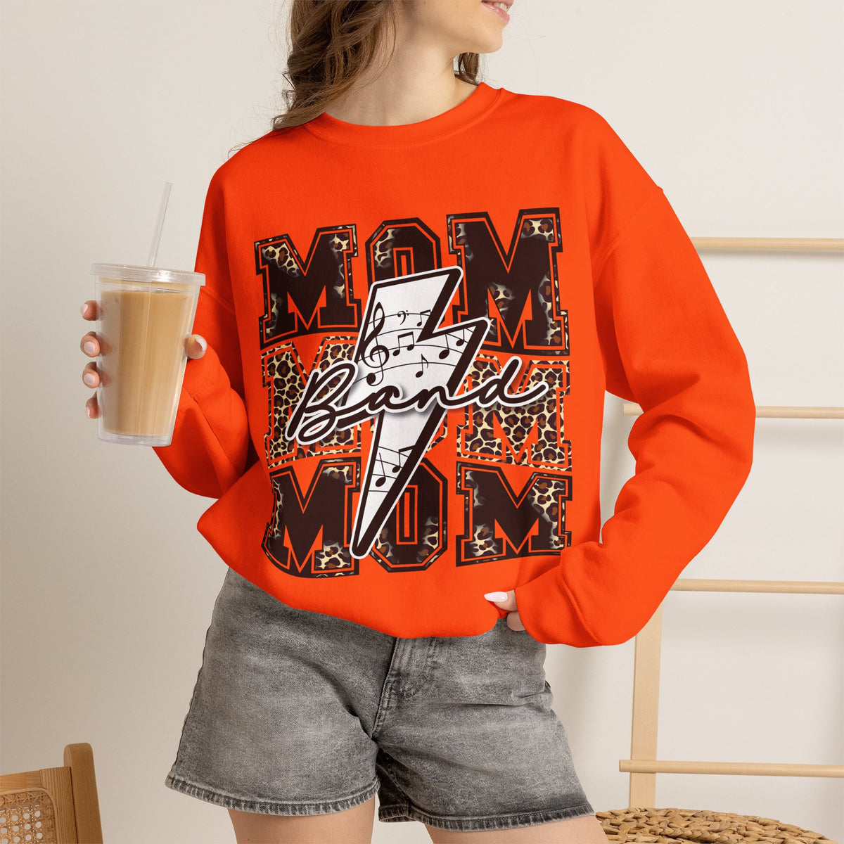 BAnd Mom Crewneck Sweatshirt