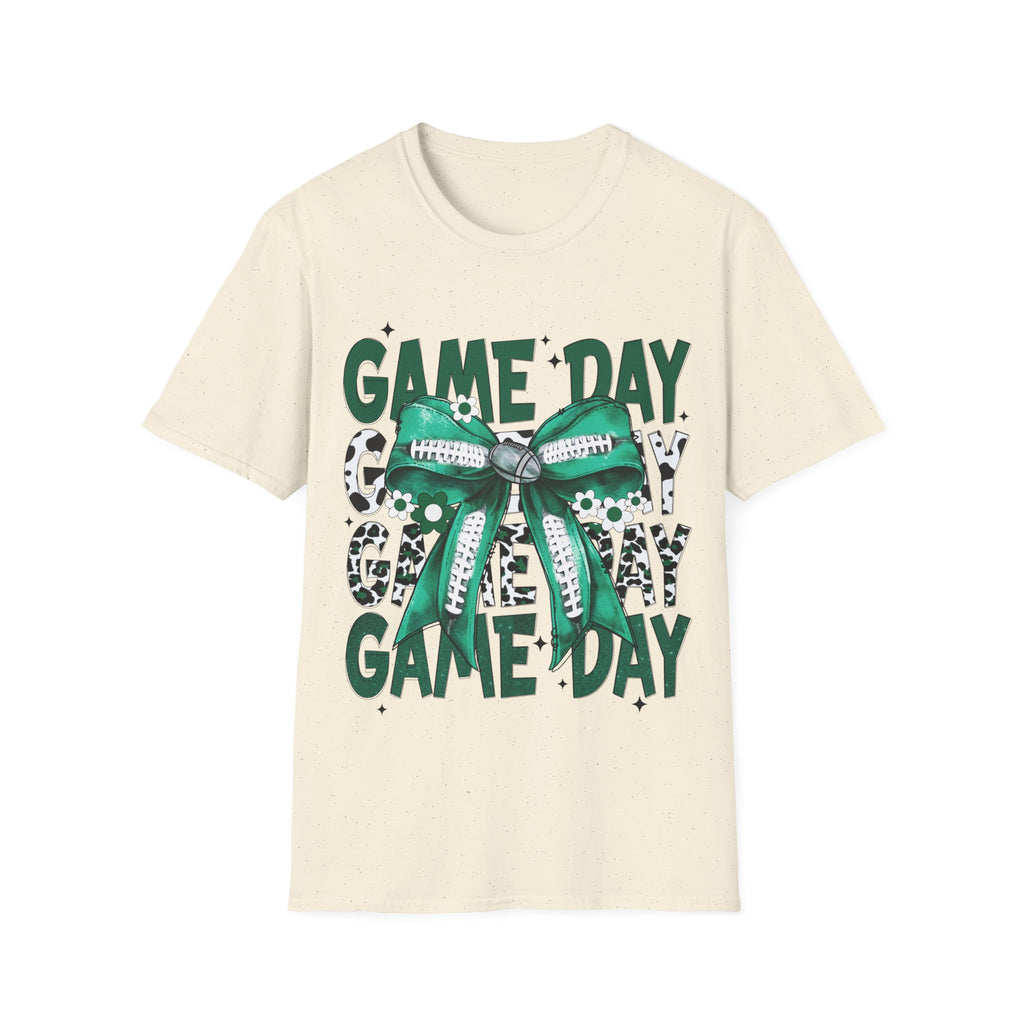 Game Day T-Shirt — Green Bow Football Tee