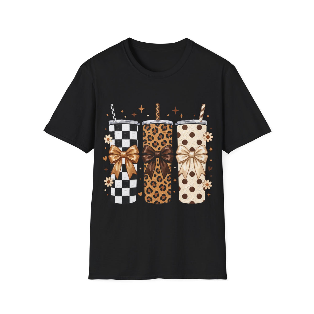 Tumbler Trio Pattern T-Shirt
