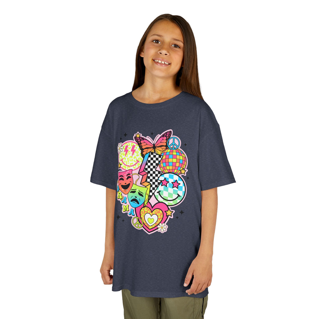 Kids Drama T-Shirt — Colorful Happy Collage