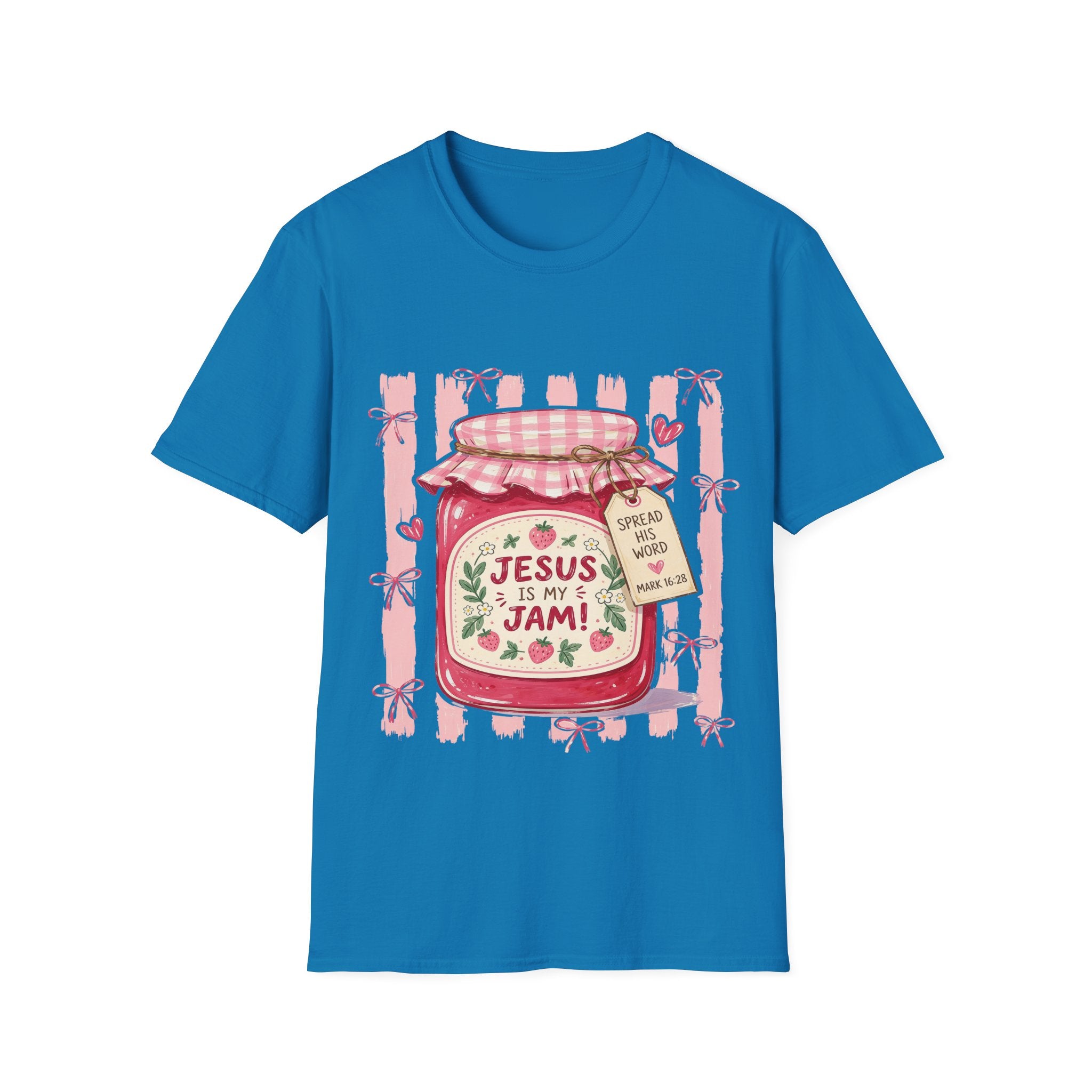 Jesus Is My Jam T-Shirt — Christian Faith Jam Jar Graphic Tee
