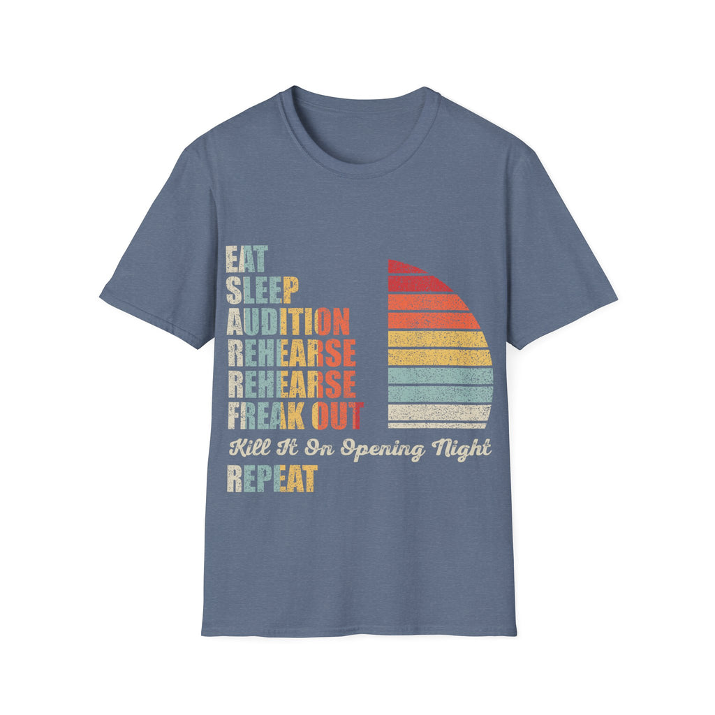 Vintage Rehearse, Freak Out, Repeat T‑Shirt