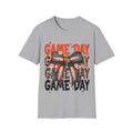Game Day Orange Football Bow T-Shirt