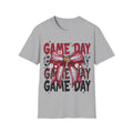 Game Day Football Bow T-Shirt — Women’s Cheer & Tailgate Tee