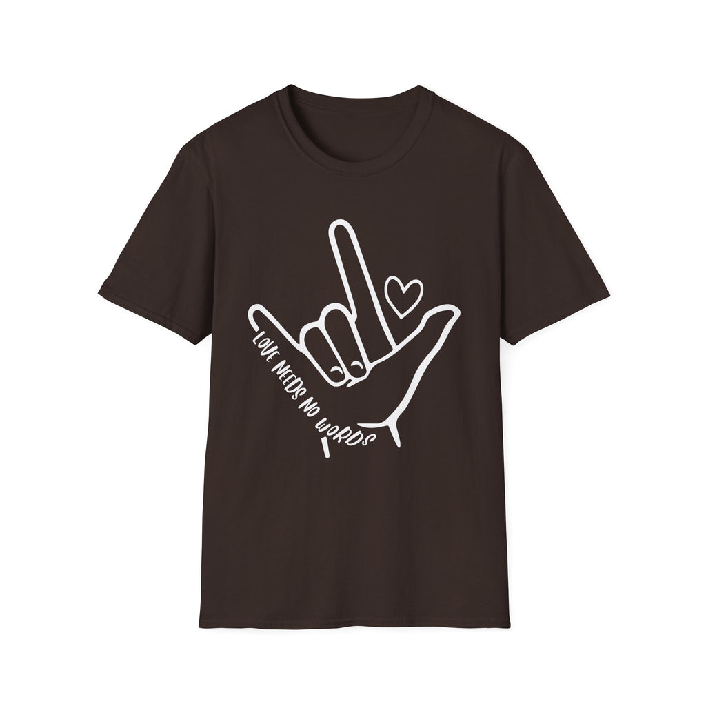 ASL I Love You Tee — Hand Sign Graphic T‑Shirt