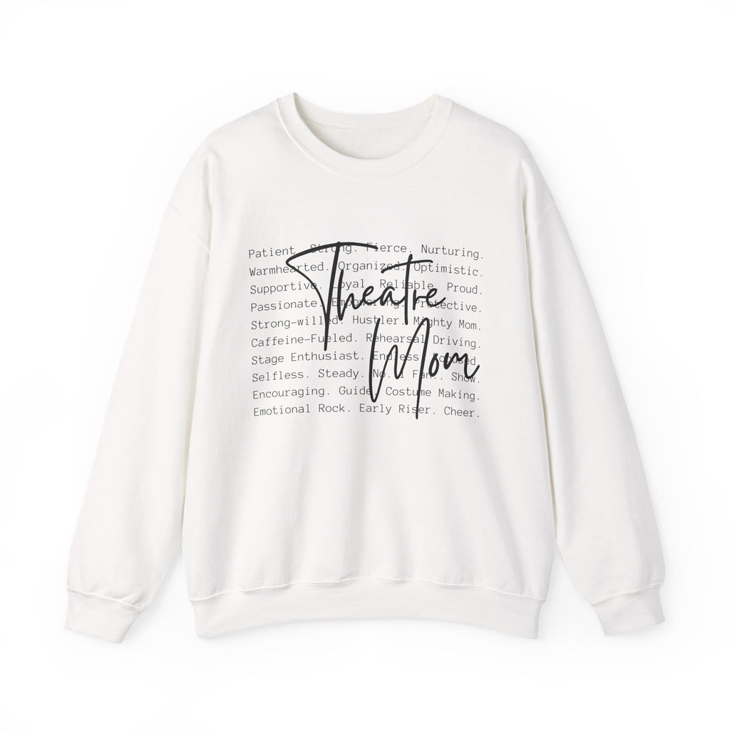 Theatre Mom Sweatshirt – Scripted Word Art Crewneck