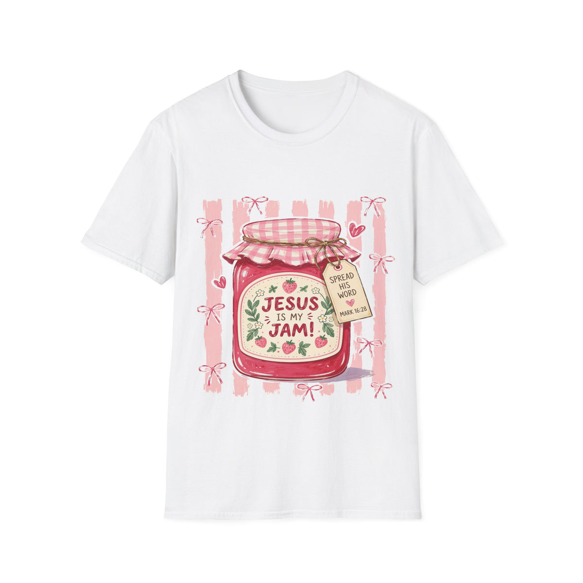 Jesus Is My Jam T-Shirt — Christian Faith Jam Jar Graphic Tee