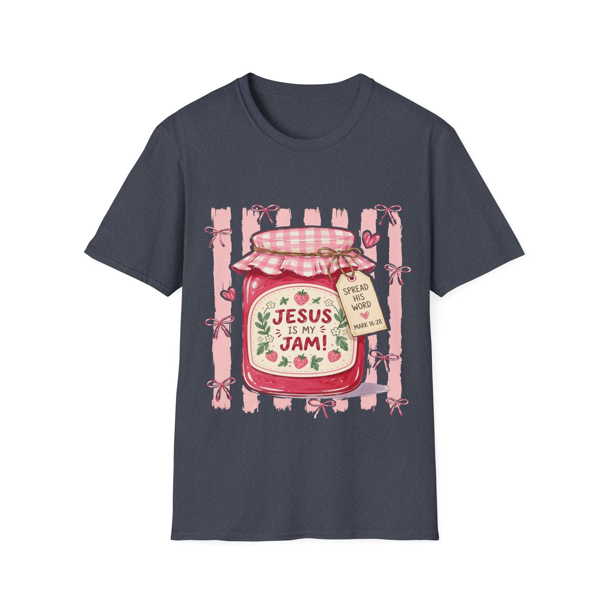 Jesus Is My Jam T-Shirt — Christian Faith Jam Jar Graphic Tee