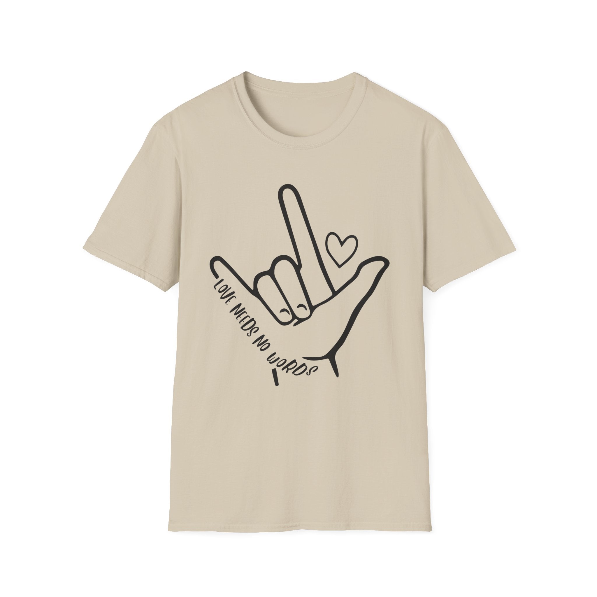 ASL 'I Love You' T-Shirt – Hand Sign Graphic Tee