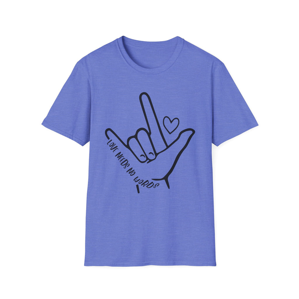 ASL 'I Love You' T-Shirt – Hand Sign Graphic Tee