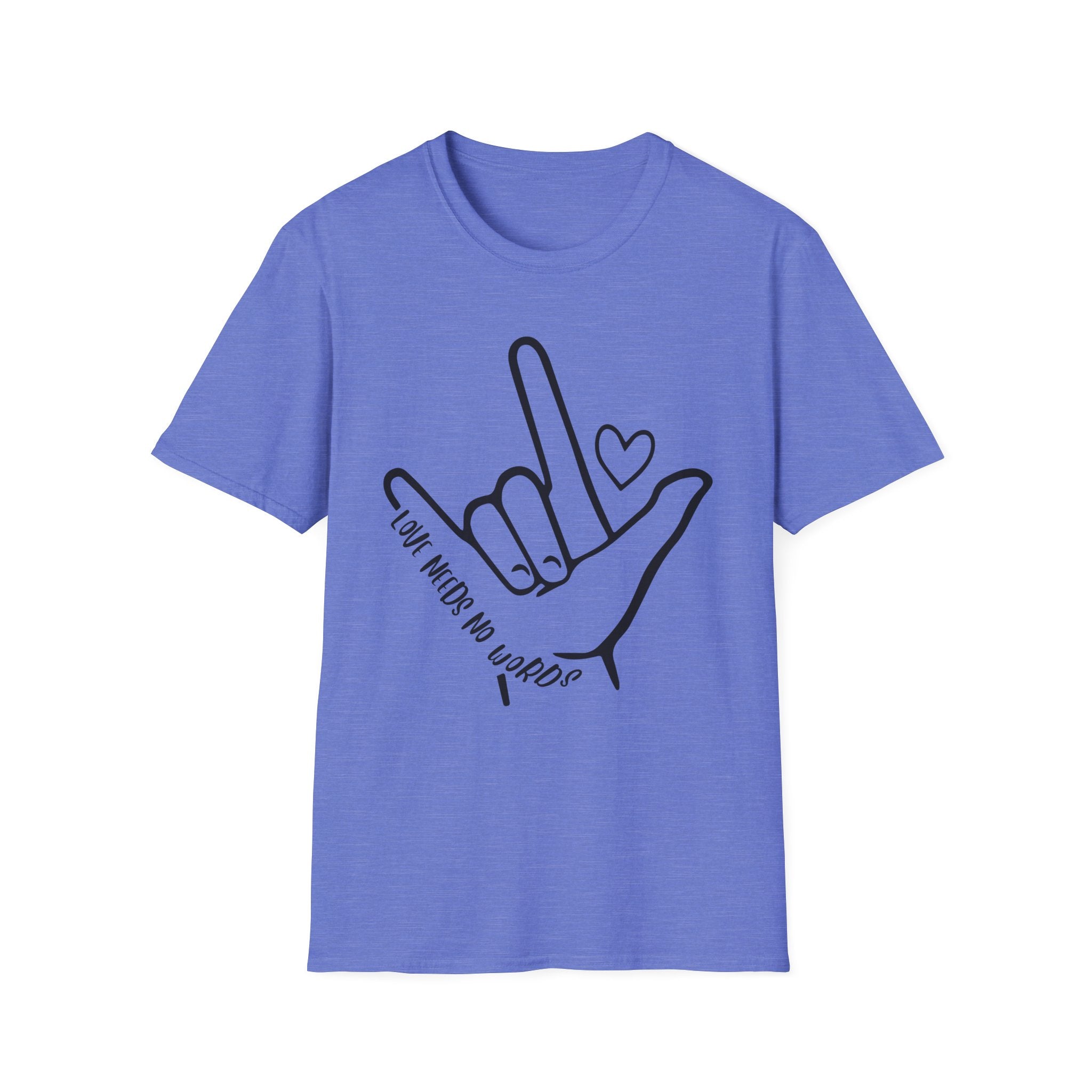 ASL 'I Love You' T-Shirt – Hand Sign Graphic Tee