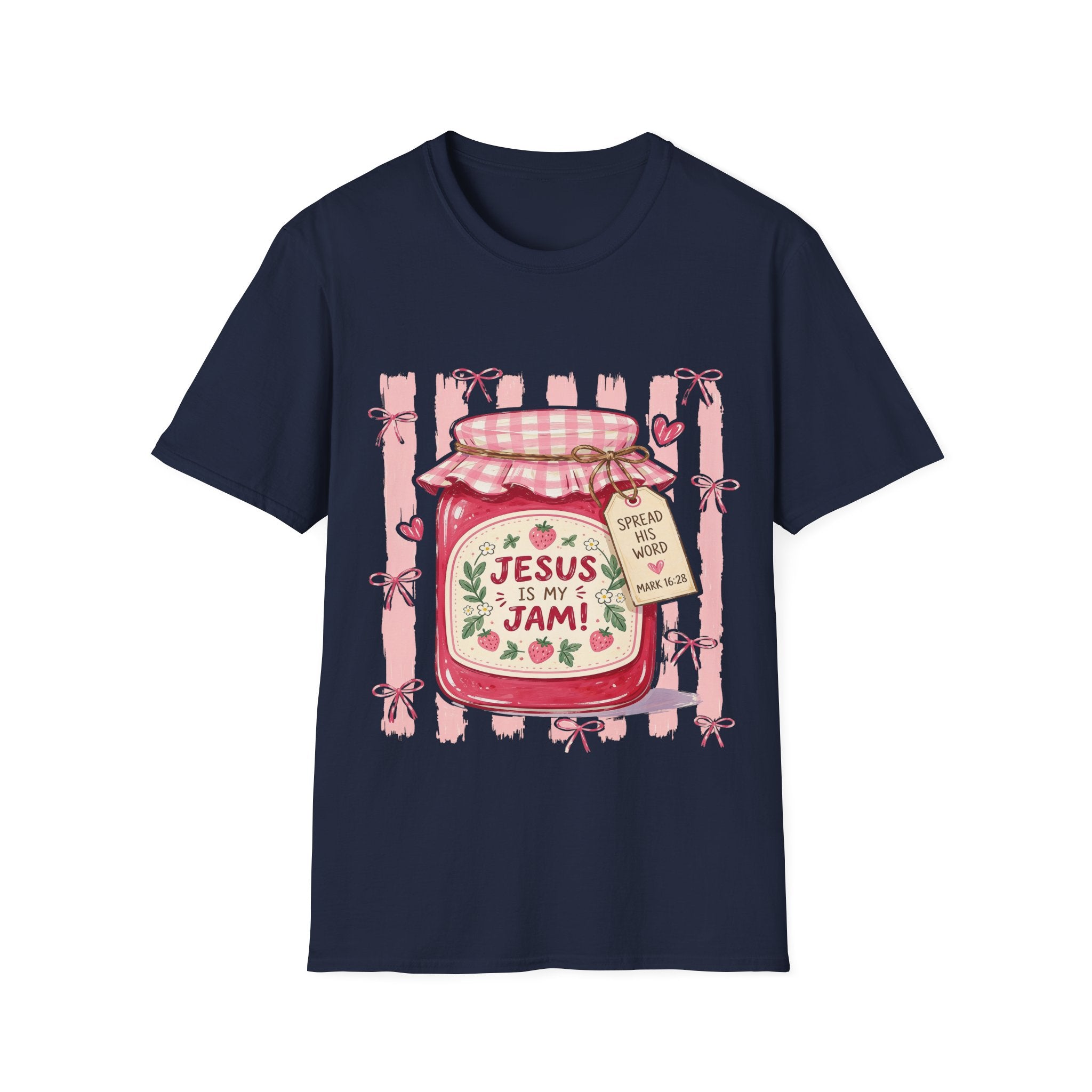 Jesus Is My Jam T-Shirt — Christian Faith Jam Jar Graphic Tee