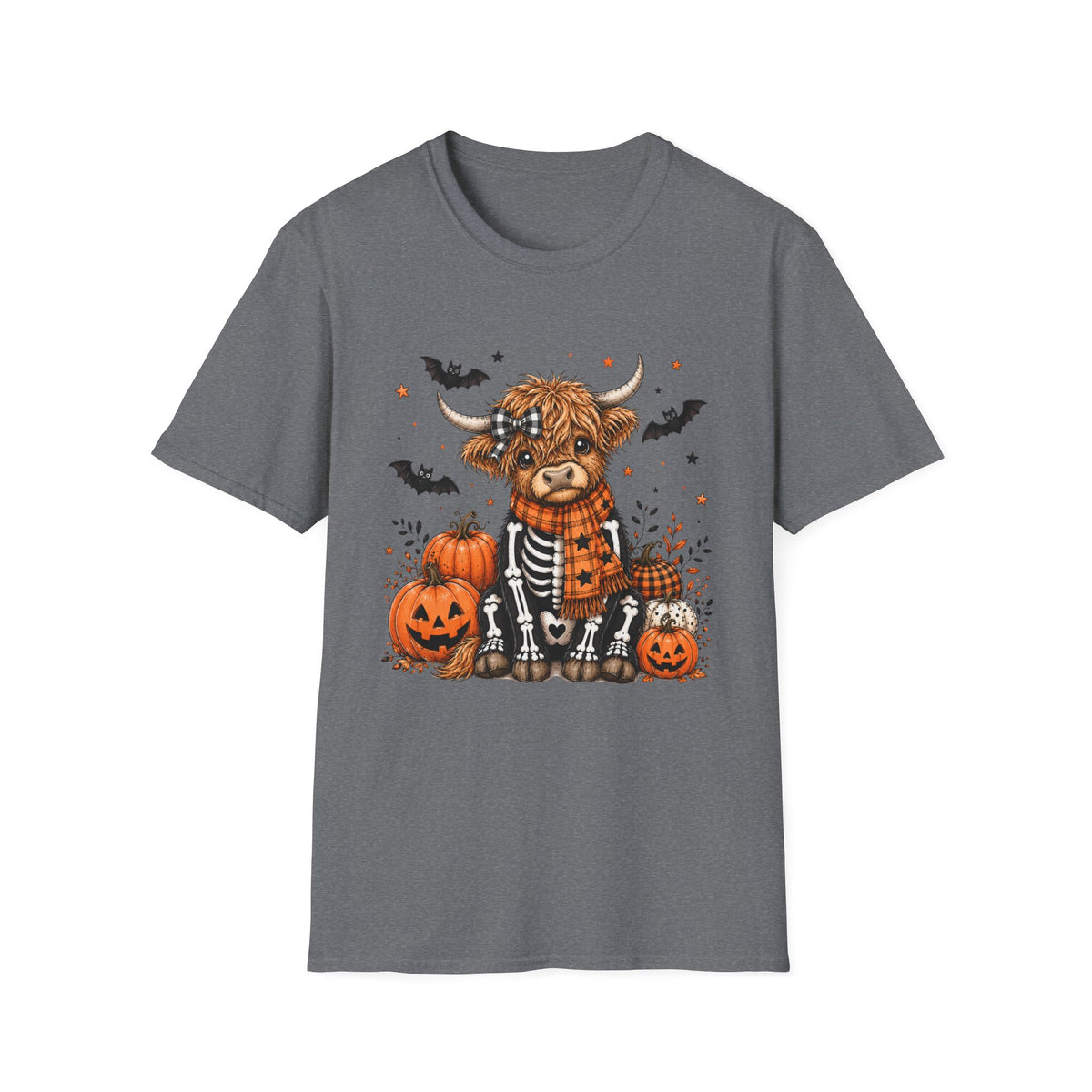 Halloween Highland Cow T-Shirt