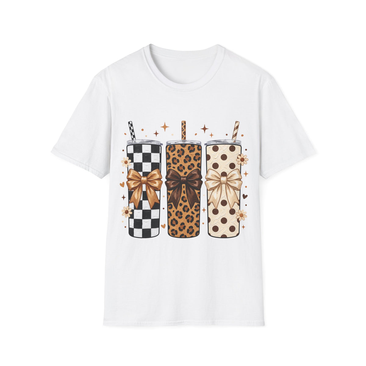 Tumbler Trio Pattern T-Shirt