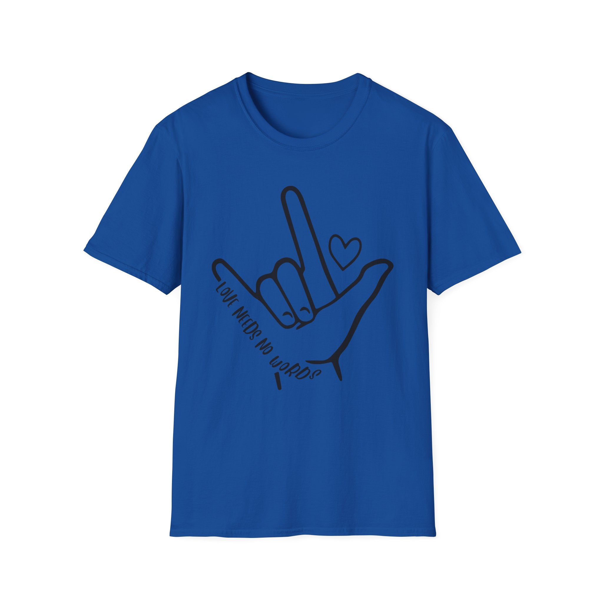 ASL 'I Love You' T-Shirt – Hand Sign Graphic Tee
