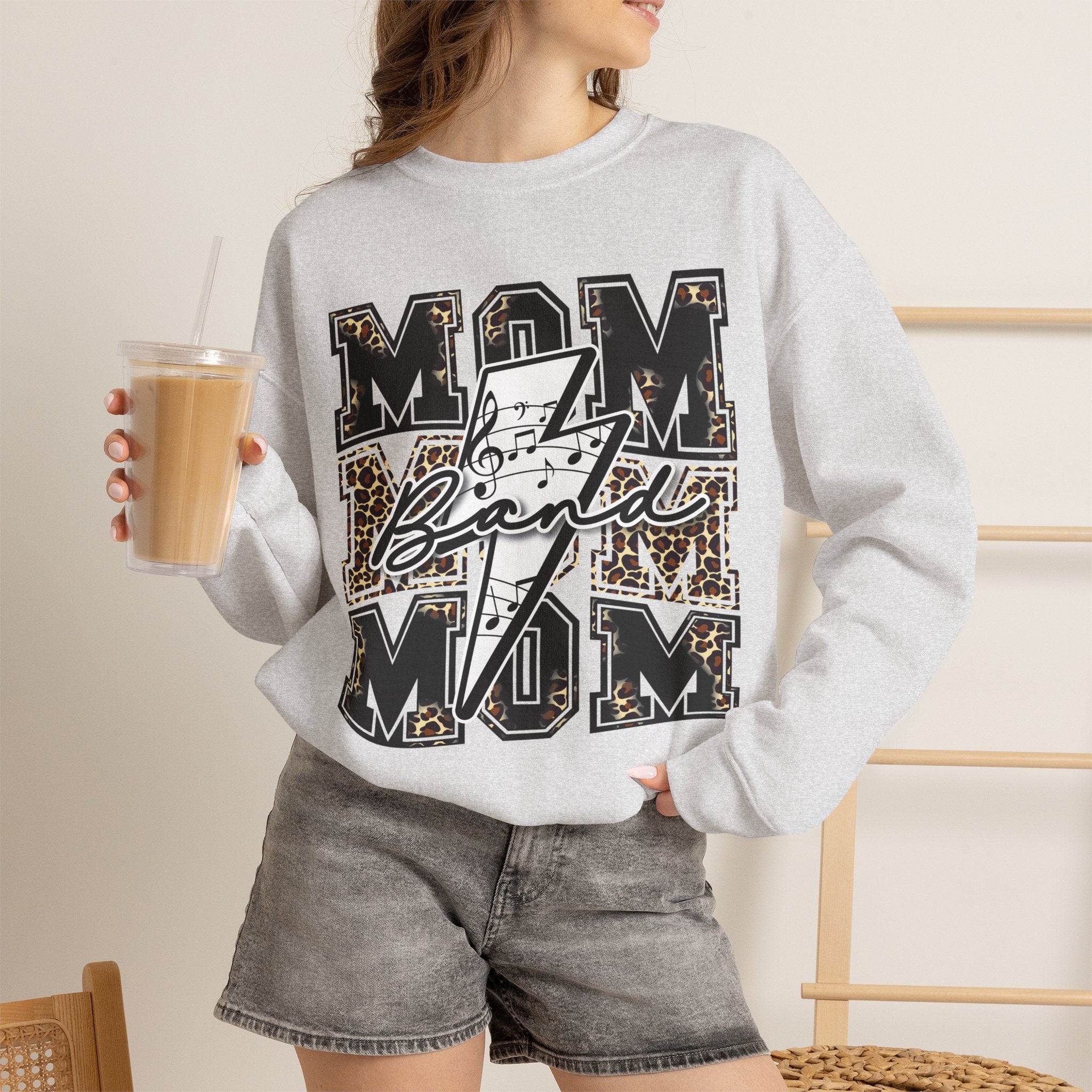 BAnd Mom Crewneck Sweatshirt