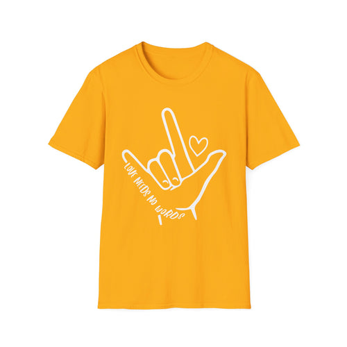 ASL I Love You Tee — Hand Sign Graphic T‑Shirt