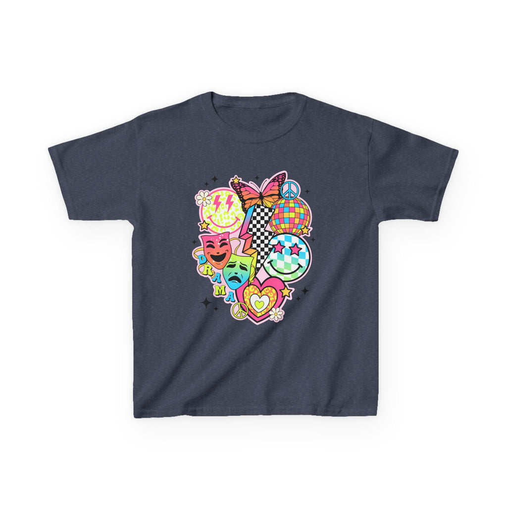 Kids Drama T-Shirt — Colorful Happy Collage