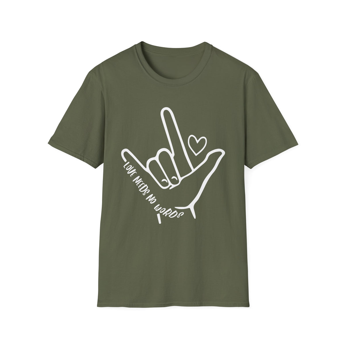 ASL I Love You Tee — Hand Sign Graphic T‑Shirt